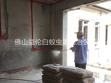 官窑装修预防白蚁工程
